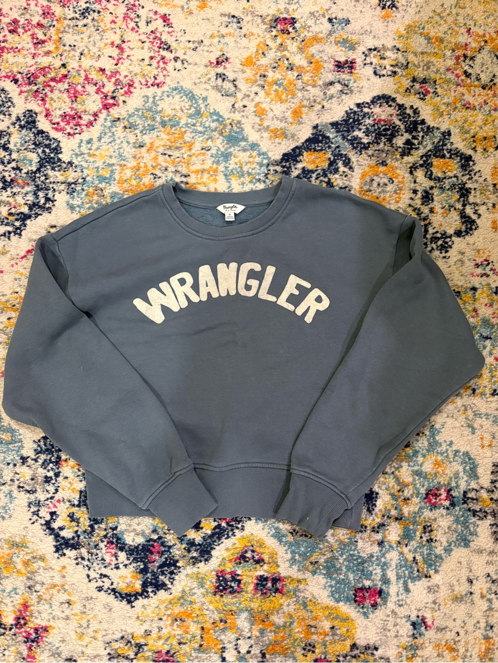 Wrangler Blue Crewneck